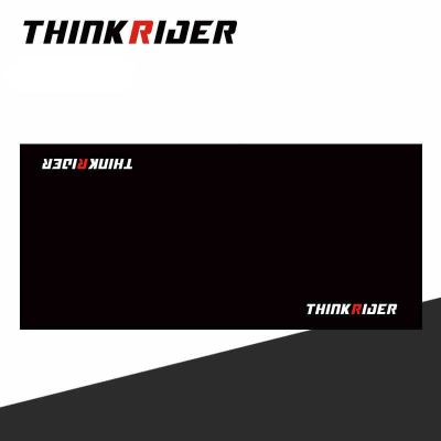 ThinkRider เสื่อขี่จักรยานในร่มจักรยานจักรยานเทรนเนอร์การออกกำลังกายใบ้ชั้นเสื่อยางสำหรับ Thinkrider X7พลังงานX3 Pro Wahoo Kicker