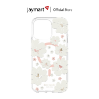 Kate Spade New York Protective Hardshell for MagSafe เคส iPhone 14 Series  Classic Peony Rose Gold Foil (ของแท้) By Jaymart