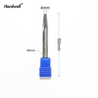 iho▦  6mmxR2x60L-free shipping 2 edge straight taper ball nose end millwoodworking router bitwood toolspherical cone milling