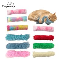 Cat Plush Long Pillow Toy Winter Warm with Catnip Toys Kitten Interactive Self-healing Catch Playing Toy Cat Chew Toy Supplies Toys