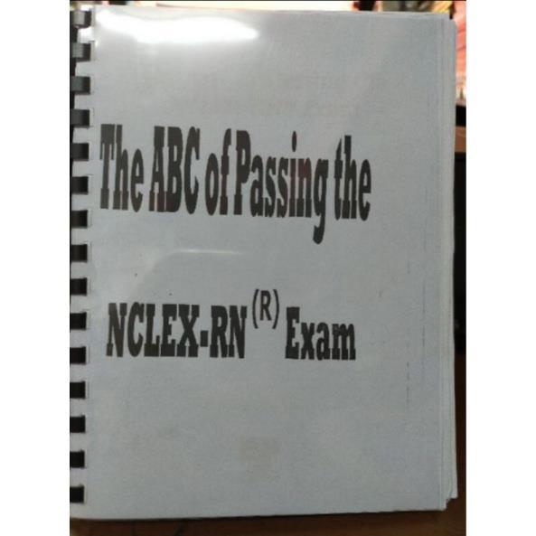 Book The Abc Of Passing The Nclex Rn Examination Lazada Ph