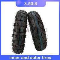 Motorcycle Tire Parts 3.50-8 Tire Inner Tube and Outer Tyre 3.50x8 Tyres for Z50 50 MINI TRAIL MONKEY