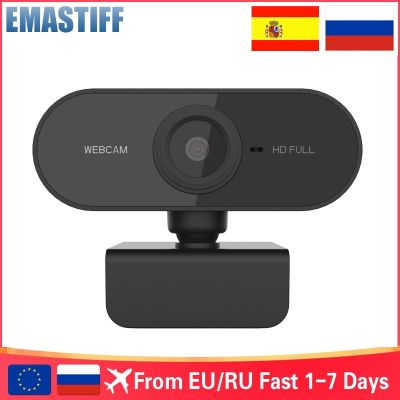 ✿ HD 720P Webcam Mini Computer PC WebCamera with Microphone Rotatable Cameras for Live Broadcast Video Calling Conference Work