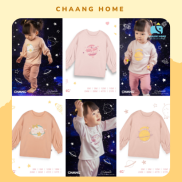 Áo tay bồng thu đông cho bé gái Chaang cosmos