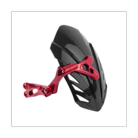 Mudguard Aluminum Alloy Electric Vehicle Mudguard Mudguard N1S U+B M2 Carbon Fiber Pattern Modification Accessories Electric Vehicle Water Shield