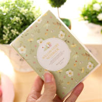 MINI 64K Cartoon Flower And Bird Color Plastic Sleeve This Student Prize Notepad Children’s Gift Learning Stationery Notebook