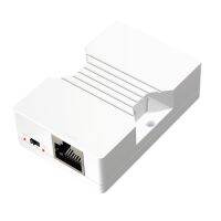 Poe Signal Extender 2 Rj45 10M Ethernet Data Enhancement Repeater เครื่องขยายเสียง200เมตรทางไกล