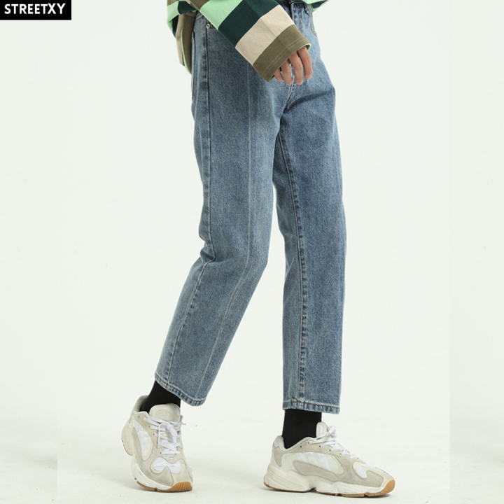 streetxy-cropped-jeans-กางเกงยีนส์ขาเต่อ