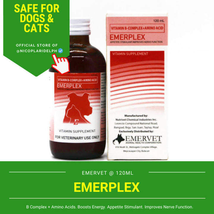 Emerplex B Complex and Amino Acids to Improve Appetite and Nerve