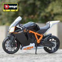 ยานพาหนะ1:18แบบคงที่ Urago RC8 KTM 1190 R ของเล่นแบบจำลองรถมอเตอร์ไซค์สะสม Hoies