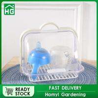 Homyl ชั้นวางที่มีช่องระบายน้ำออกที่ใช้ในห้องครัวภาชนะใส่เค้กอเนกประสงค์สำหรับผักจานครัว