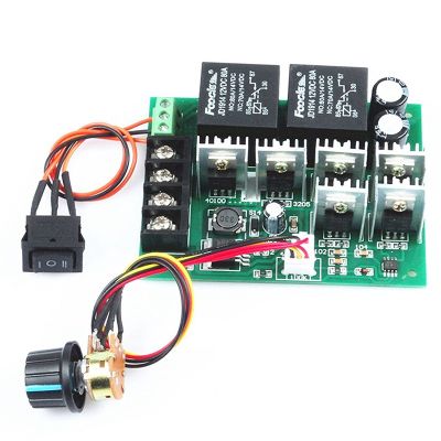 pwm speed controller PWM electronic governor 40A DC 10V-50V 12V / 24V / 36V / 48V Brushed DC motor controller Maximum Power of 2000W Third gear forward/reverse/stop