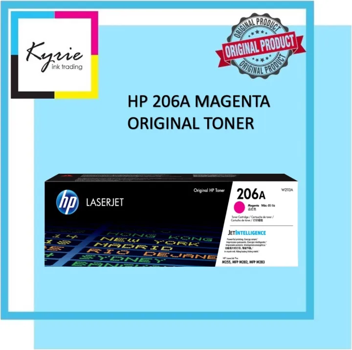 Hp 206a Magenta Original Laserjet Toner Cartridge W2113a Lazada Ph 9315