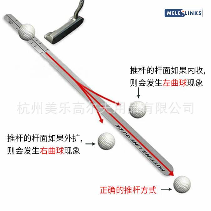 meile-patented-golf-putter-ruler-track-guide-practice-device-to-keep-delivery-push-ball-manufacturers-spot-golf