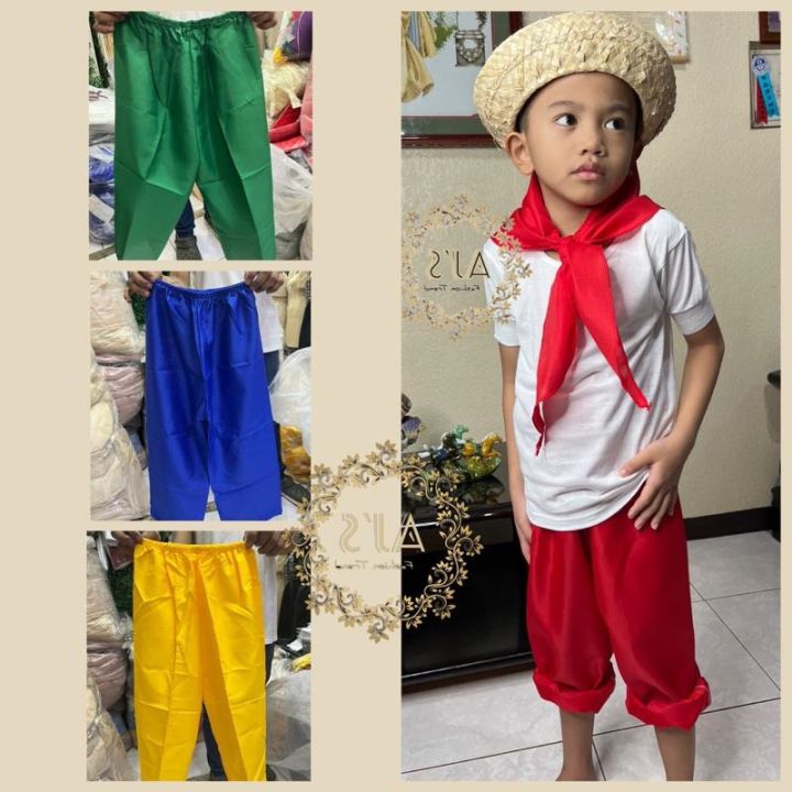 COMPLETE SET Katipunero/Magsasaka Filipino Costume For Kids and Adult ...