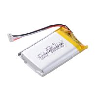 JST 3pin 2.0มม. 103450 3.7V 2000MAh Lipo เซลล์ Lipo ลิเธียมลิเธียม Li-Po โพลิเมอร์ชาร์จได้สำหรับ Bl