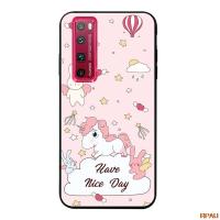 RPAU สำหรับ Huawei Nova 7 Pro HMHD ซิลิคอนนุ่มรูปแบบเคสโทรศัพท์เคส TPU