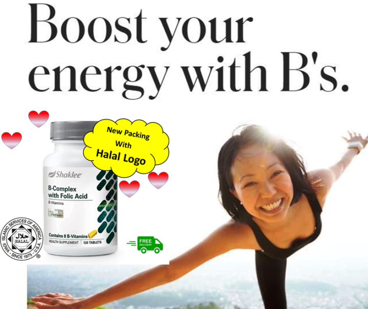 Shaklee B-Complex Plus With Folic Acid (With All 8 Bs) | Lazada Singapore