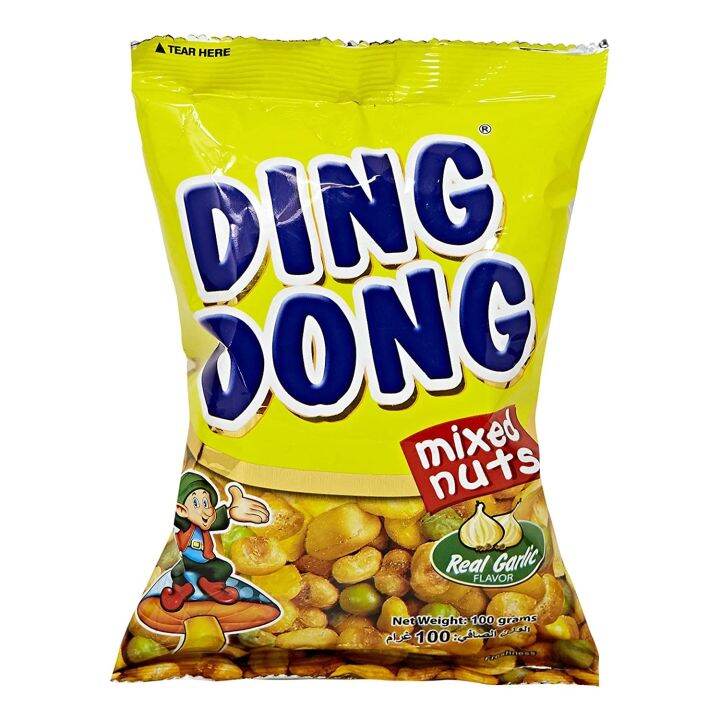 Ding Dong Mixed Nuts 100 grams (Yellow) Lazada