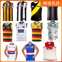 เสื้อผ้าบาสเกตบอลคุณภาพสูง AFL Australian Brisbane ravens vest mountain zha eagle Richmond Essen Collingwood football clothes