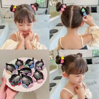 【Ready Stock】 ✼◙■ C18 Korean Girls Cute Cartoon Hairpin Double Ponytail/single Ponytail Hairpin Summer Cute Clip/ Hairpin 高馬尾髮夾