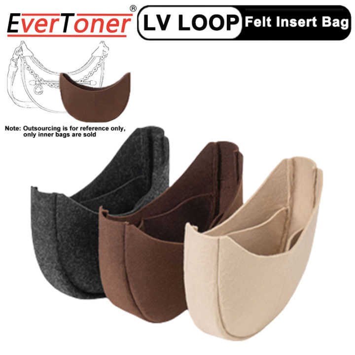 EverToner Felt Cloth Insert Bag Organizer for LV ONTHEGO Tote