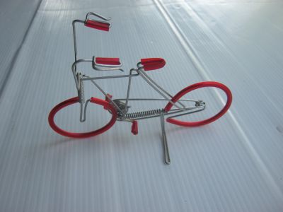 ลวดดัด งาน Handmade งานฝีมือ สวยงาม โมเดลจักรยาน WW102