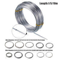 304 สแตนเลสสตีลเส้นผ่านศูนย์กลาง 0.022-3mm Bailing Wire Sculpting Wire ศิลปะลวดเครื่องประดับทำลวด Twine Bonsai การฝึกอบรมลวด