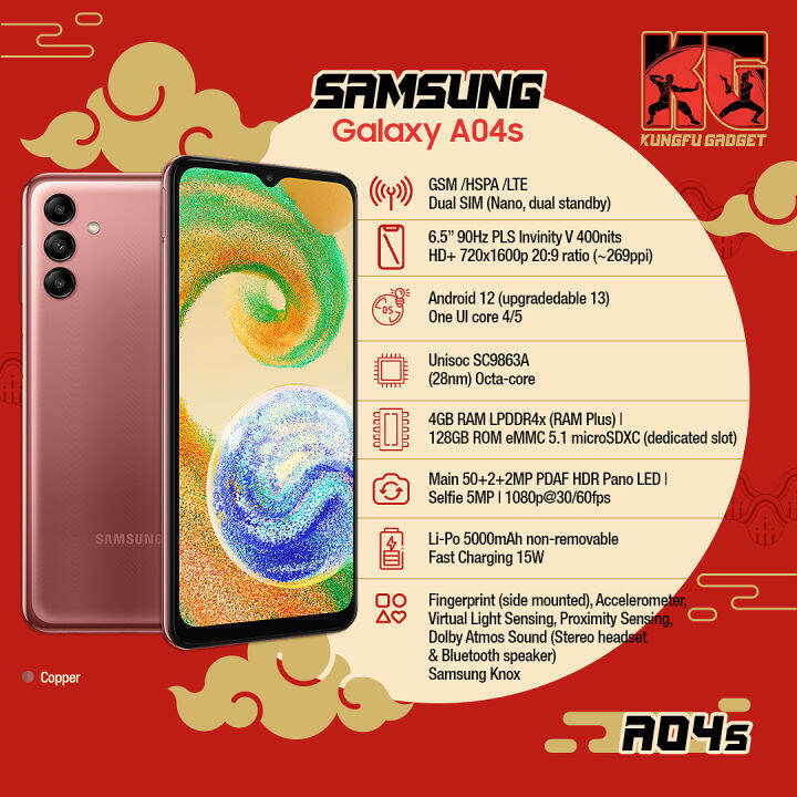 Samsung Galaxy A04s 4128 Garansi Resmi Samsung Indonesia Lazada