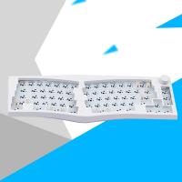 Freneci Mechanical Keyboard Hot Swap Waterproof Ergonomic DIY สำหรับแล็ปท็อป Travel แสงสีขาวล่าง