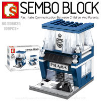 บล็อกตัวต่อร้านค้า SEMBO BLOCK SD6035 จำนวน 109 ชิ้น