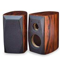 L-065 HiFi Empty Speakers Dalbergia Cochinchinensis Veneer 6.5 Inch/ 8-inch Bookshelf Speaker Box