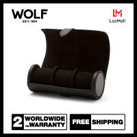 กล่องหมุน กล่องนาฬิกา WOLF1834 รุ่น AXIS TRIPLE WATCH ROLL  (Powder Coat)