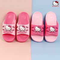 - Hello Kitty รองเท้าแตะ EVA ลายการ์ตูนน่ารัก กันลื่น น้ําหนักเบา เหมาะกับเดินชายหาด ห้องน้ํา สําหรับเด็กผู้หญิง 5 ปี 0615-CJ