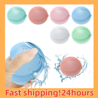 Colorful Silicone Water Ball Reusable Water Balloons for Kids Adults Quick Fill Impact Open Summer Splash Party Pool Water Toys Balloons