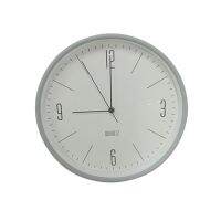 SuperSales - X2 ชิ้น - Plastic ระดับพรีเมี่ยม Wall Clock Common EG6911D-YP113-GY Size 30 x 30 x 4.3 CM. Grey ส่งไว อย่ารอช้า -[ร้าน SatjathoneMarketplace จำหน่าย ทำความสะอาดอุปกรณ์ ราคาถูก ]