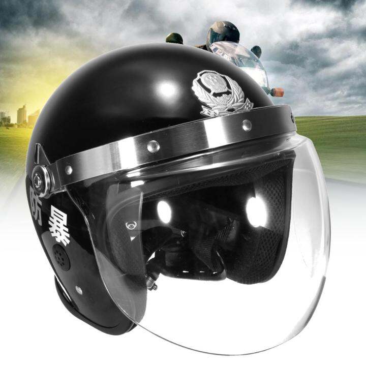 Tactical Assault Solid Anti Riot Helmet Motorcycle Face Visor Swat