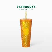 Starbucks Yellow Jewel Cold Cup 24oz. ทัมเบลอร์สตาร์บัคส์พลาสติก ขนาด 24ออนซ์ A11140137