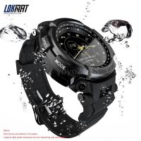 Lokmat MK 28 นาฬิกาข้อมือ Smart Watch 1.0 นิ้วกันน้ำสำหรับ Android