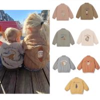 KS Brand Kids Down Jacket 2022 New Winter Boys Girls Cute Cartoon Embroidery Fashion Baby Toddler Coat Cotton Outwear Clothes