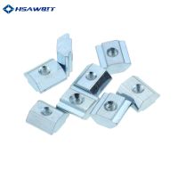 50PCS T Sliding Nut Block Square Nuts Zinc Coated Plate Aluminum For EU Standard 2020 Aluminum Profile Slot for Kossel  DIY CNC Hand Tool Parts Access