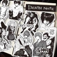 10/65pcs Anime DEATH NOTE Black White Graffiti Stickers Pack Decals Scrapbooking Notebook Luggage Laptop Skateboard Car for Kids Stickers