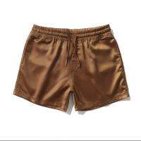 Men Cute Mini Short Shorts Sexy Summer Brown Shorts Plus Size Boys Lace-Up Running Sports Board Gym Shorts Hot Vintage Beachwear