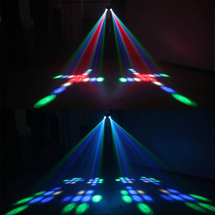 led-คู่หัวไฟดิสโก้สปอตไลท์ดีเจปาร์ตี้ไฟโปรเจคเตอร์-128-64-led-stage-effect-lighting-สำหรับความบันเทิงภายในบ้าน