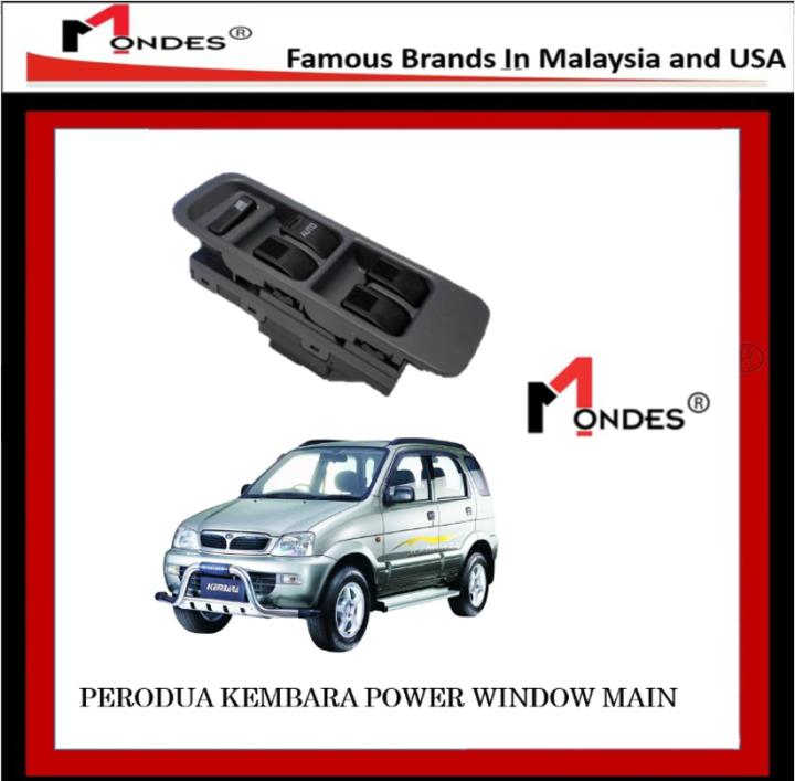 Car OEM Perodua Kembara Main Power Window Switch Lazada