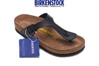 ฤดูร้อน Discount Legit Germany Birkenstockรองเท้าแตะ BK Birk Birkens Gizeh Slippers Birkenstockรองเท้าแตะ® Ramses Sandals Men And Women Unisex Size 35-45 (black) Ready Stock