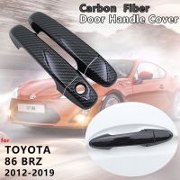 ❄▧ Carbon Fiber Door Handle Cover Catch Car Accessories for Toyota 86 GT86 FT86 Subaru BRZ 2012 2013 2014 2015 2016 2017 2018 2019