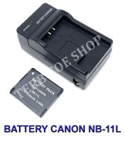 (Saving Set 1+1) NB-11L / NB11L Camera Battery And Charger for Canon รหัสแบต NB-11L / NB11L แบตเตอรี่และที่ชาร์จสำหรับกล้องแคนนอน PowerShot ELPH 190 IS,320 HS,340 HS,350 HS,360 HS,A3500 IS,A4000 IS,SX400 IS,SX410 IS,SX420 IS BY TERB TOE SHOP