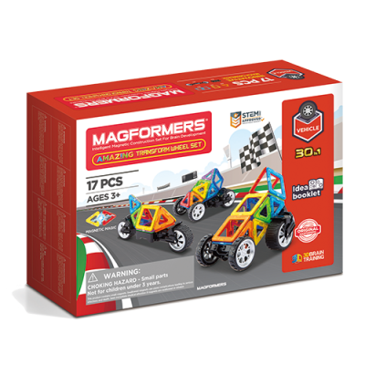 ของเล่น Magformers Amazing Transfrom Wheel Set ตัวต่อแม่เหล็ก เสริมพัฒนาการเด็ก