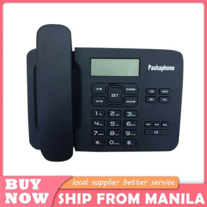 Home phone landline large screen phone clear noise reduction office